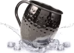 Chefs Cuisine Moscow Mule Cocktail Cup Gift Set - Verres à Cocktail - Tasses De Mule De Moscou - 550 Ml Comprend 4 Pailles, 4 Sous-verres Et 1 Doseur -Fournitures De Cuisine Boutique 1200x855 2