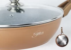 Platinum FDADF28 Sauteuse Koper Ø 28cm Avec Couvercle - Pour Toutes Les Sources De Chaleur, Y Compris L'induction -Fournitures De Cuisine Boutique 1200x858 22