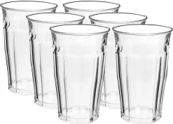 Duralex 24x Verres Verres "long Drinks" Drink 360 Ml - 36 Cl - Verres Long Drink - Verres Water/ Jus / Café / Thé - Verres Long Drink En Verre