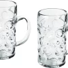 2x Chopes à Bière à Bière / Verres à Bière 1 Litre / 100 Cl / 1000 Ml De Plastique Incassable - Chopes 1 Litre - Chope Fête De La Bière / Oktoberfest - Chope à Bière Verres