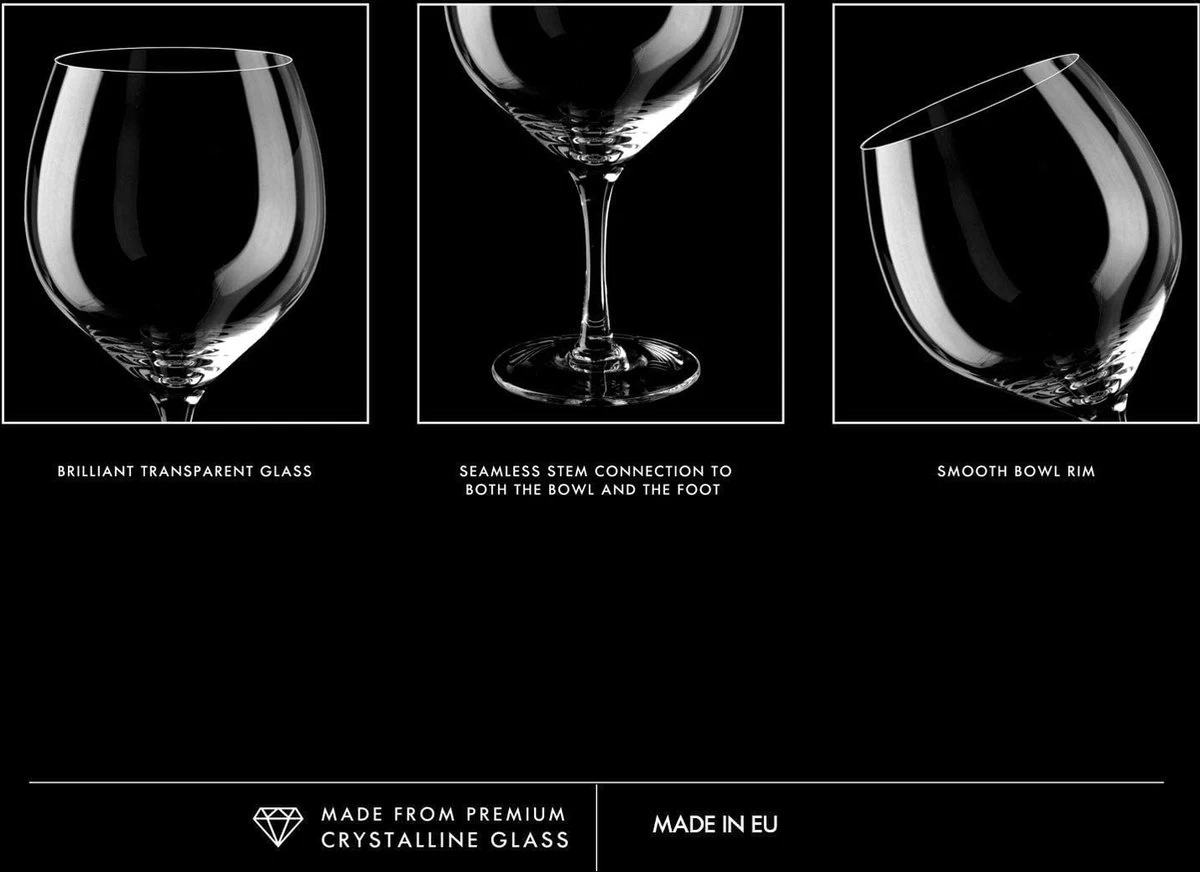 Verres à Gin Verres | Lot De 6 Pièces | 700 Ml | Collection Harmony | Idéal Pour La Maison, Le Restaurant, Les Événements Et Les Fêtes | Lave-vaisselle 3 Verres à Gin Verres | Lot De 6 Pièces | 700 Ml | Collection Harmony | Idéal Pour La Maison, Le Restaurant, Les Événements Et Les Fêtes | Lave-vaisselle – Image 3