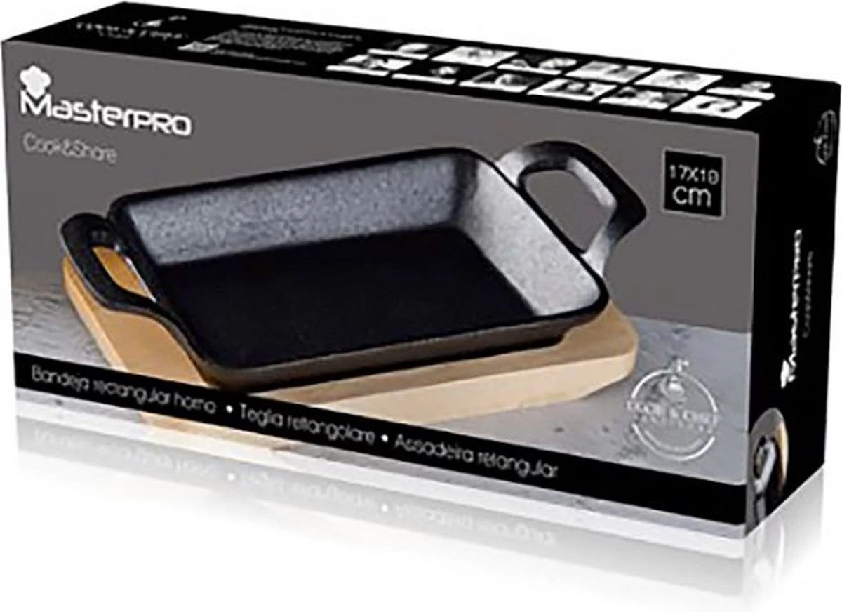 Mini Pan Rectangulaire De Luxe Oneiro - Avec Plateau De Service - Fonte - Cuisson - Salle à Manger - Cuisine - Autres Casseroles - Induction - Gaz - Casseroles - Poêles 7 Mini Pan Rectangulaire De Luxe Oneiro - Avec Plateau De Service - Fonte - Cuisson - Salle à Manger - Cuisine - Autres Casseroles - Induction - Gaz - Casseroles - Poêles – Image 7