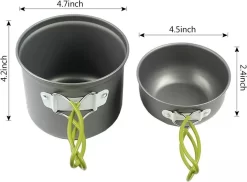 Ensemble De Batterie De Batterie De Cuisine Polaza®️ Caming - Ensemble De Poêle à Frire - Ensemble De Batterie De Cuisine Camping - Camping Et Plein Air - Set De Batterie De Cuisine - Camping -Fournitures De Cuisine Boutique 1200x884 1