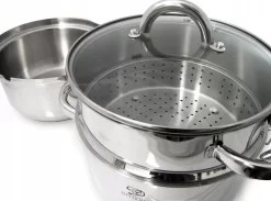 Meyerhoff Professionnel 6 Pièces Presse-agrumes / Presse-agrumes Lent Pour La Cuisinière 5L - Centrifugeuse - Sappan - Centrifugeuse - Extracteur De Vapeur - Presse-fruits - Acier Inoxydable -Fournitures De Cuisine Boutique 1200x887 3