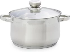 MAGNANi Ensemble De 6 Casseroles Et Poêles Avec Couvercles Tout Feux, Ensemble De Casseroles à Induction En Acier Inoxydable Comprenant 3 Casseroles, Une Marmite à Soupe, Une Poêle à Frire -Fournitures De Cuisine Boutique 1200x890 3