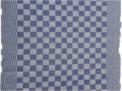 Torchon - Blauw - Design Classique à Carreaux - Emballé Par 4 - 100% Coton - 65x65 Cm -Fournitures De Cuisine Boutique 1200x892 1