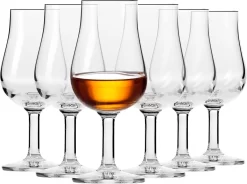 Verres De Dégustation De Whisky KROSNO | Lot De 6 | 100 Ml | Collection Épicure | Perfect Pour La Maison, Les Restaurants Et Les Fêtes | Va Au Lave-vaisselle