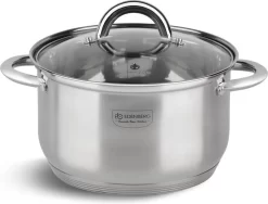 Edënbërg Classic Line - Batterie De Cuisine De Luxe - Acier Inoxydable - 10 Pièces - Fond 5 Couches 10 Edënbërg Classic Line - Batterie De Cuisine De Luxe - Acier Inoxydable - 10 Pièces - Fond 5 Couches -Fournitures De Cuisine Boutique 1200x914 3