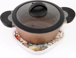 Maniques Tavas Résistantes à La Chaleur | 2 Pièces | Katoen, Thermolite | Jusqu'à 220°C | Amour - Marron -Fournitures De Cuisine Boutique 1200x914 5