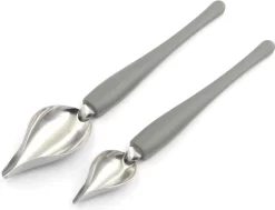 SVH Company – Set De Cuillères De Décoration – Cuillère De Mise En Page – Cuillère à Dessert – Cuillère De Dosage Culinaire – 2 Pièces