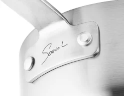 Soenil By ISENVI Combideal : Deux Poêles à Frire & Wok En Céramique Inox - 3 Parties - Poignées Inox -Fournitures De Cuisine Boutique 1200x922 1