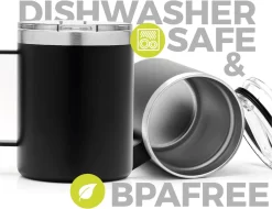 Balibetov 355 Ml Tasse à Café Isotherme à Emporter - Tasse à Café Isotherme En Acier Inoxydable à Emporter - Idéale Pour Les Voyages, Outdoor, Le Thé, Le Vin, La Bière Et Plus Encore (noir) 13 Balibetov 355 Ml Tasse à Café Isotherme à Emporter - Tasse à Café Isotherme En Acier Inoxydable à Emporter - Idéale Pour Les Voyages, Outdoor, Le Thé, Le Vin, La Bière Et Plus Encore (noir) -Fournitures De Cuisine Boutique 1200x924 4