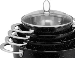 Edënbërg Black Line - Ensemble De Casseroles De Luxe - Acier Inoxydable - 12 Pièces - Base Sandwich -Fournitures De Cuisine Boutique 1200x926 1