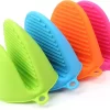 Épaissir Les Gants Anti- Hot En Siliconen Isolation De Gant De Four à Micro-ondes Poignées Anti-adhésives Anti-dérapantes Kom Pot Clips Gadget De Cuisine De Cuisine - 2 Pièces