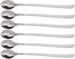 18x Coupe Glace Ou Cuillères à Dessert Acier Inoxydable 21 Cm - Cuillères à Glace - Cuillères/ Cuillères Pour Crème Anglaise Et Glace