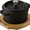 Mini Casserole De Luxe Oneiro - Avec Plateau De Service - Fonte - Cuisson - Salle à Manger - Cuisine - Autres Casseroles - Induction - Gaz - Casseroles - Poêles