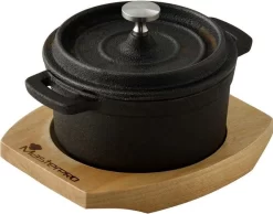 Mini Casserole De Luxe Oneiro - Avec Plateau De Service - Fonte - Cuisson - Salle à Manger - Cuisine - Autres Casseroles - Induction - Gaz - Casseroles - Poêles