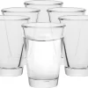Set De Lunettes à Shot à Shot à Base Lourde | 40 Ml | Lot De 6 | Verres à Vodka Set De Glas à Shot De Tequila Verres à Alcohol | Lave-vaisselle | Collection Vigo