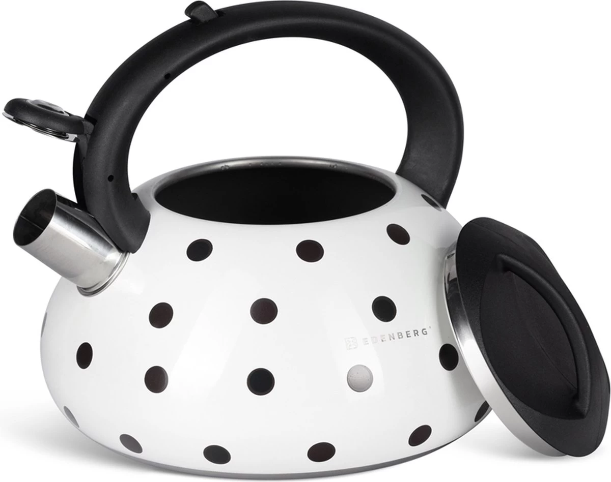 Edënbërg Classic Line - Bouilloire Sifflante En Acier Inoxydable - 3 L - Se Décolore à La Chaleur ! 5 Edënbërg Classic Line - Bouilloire Sifflante En Acier Inoxydable - 3 L - Se Décolore à La Chaleur ! – Image 5