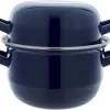 Moule Cosy & Trendy - Blauw - 1,2kg - 2,8l - 18cm - Inox And Yourkitchen E-cookbook
