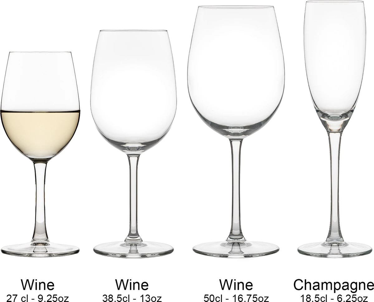 Libbey Verres à Vin à Vin Vin Witte Endura - 270 Ml / 27 Cl - 6 Pièces - Passe Au Lave-vaisselle - Intemporel - Qualité Solide 4 Libbey Verres à Vin à Vin Vin Witte Endura - 270 Ml / 27 Cl - 6 Pièces - Passe Au Lave-vaisselle - Intemporel - Qualité Solide – Image 4