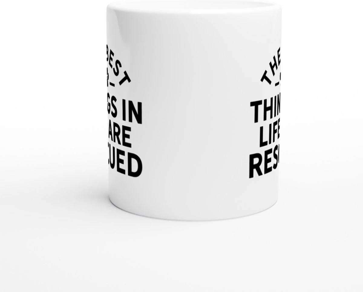 Tasse En Céramique The Best Things In Life Are Rescued, Tasse à Café Sur Le Thème Du Chien, Cadeau De Propriétaire De Chien, Une Idée De Tasse Cadeau Perfect , D015-114W, 11 Oz, 5 Tasse En Céramique The Best Things In Life Are Rescued, Tasse à Café Sur Le Thème Du Chien, Cadeau De Propriétaire De Chien, Une Idée De Tasse Cadeau Perfect , D015-114W, 11 Oz, – Image 5
