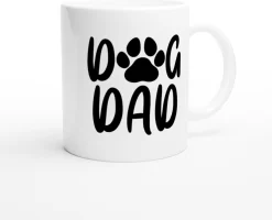 Tasse En Céramique De Papa De Chien, Tasse De Café De Papa De Chien, Tasse De Cadeau Pour Le Papa De Chien, Papa De Bont , Cadeau Uniek Pour Le Papa De Chien, Cadeau De Papa De Chien, D015-104W, 11oz, -Fournitures De Cuisine Boutique 1200x973 2