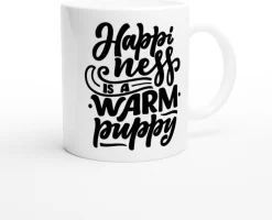 Le Happiness Est Une Tasse En Céramique De Puppy Chaud, Un Bon Cadeau Pour Vos Proches, Tasses De Cadeau De Propriétaire De Chien, Tasse Pour Les Amoureux Des Chiens, D015-236W, 11 Oz, -Fournitures De Cuisine Boutique 1200x973 24
