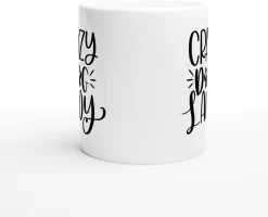 Tasse En Céramique De Crazy Dog Lady, Tasses De Cadeau Drôle Pour Les Femmes, Cadeau Uniek Pour Les Amoureux Des Chiens, Cadeaux De Propriétaires De Chiens, D015-064W, 11 Oz, -Fournitures De Cuisine Boutique 1200x973 27