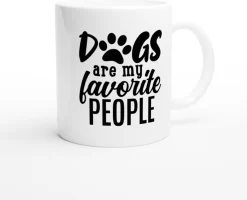 Les Chiens Sont Ma Tasse En Céramique De Personnes Préférées, Tasse Pour Les Propriétaires De Chiens, Un Cadeau Pour Les Amoureux Des Chiens, Tasse Cadeau Avec Patte Mignonne, D015-184W, 11 Oz, -Fournitures De Cuisine Boutique 1200x973 5