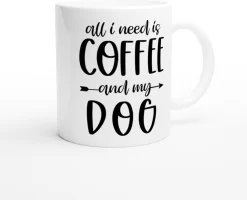 Tout Ce Dont J'ai Besoin, C'est Du Coffee Et De Ma Tasse En Céramique Pour Chien, Tasses à Café Pour Amoureux Des Chiens, Cadeau Pour Vos Proches, Cadeau Pour Amateur De Café, D015-143W, 11 Oz, -Fournitures De Cuisine Boutique 1200x973 6