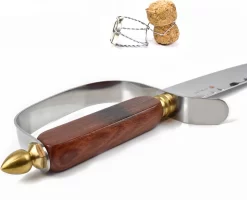 Dymund Saber Sabre - Couteau à Champagne Professionnel - Avec Manche En Bois/Coffret De Rangement - Acier Inoxydable - 44 Cm -Fournitures De Cuisine Boutique 1200x974
