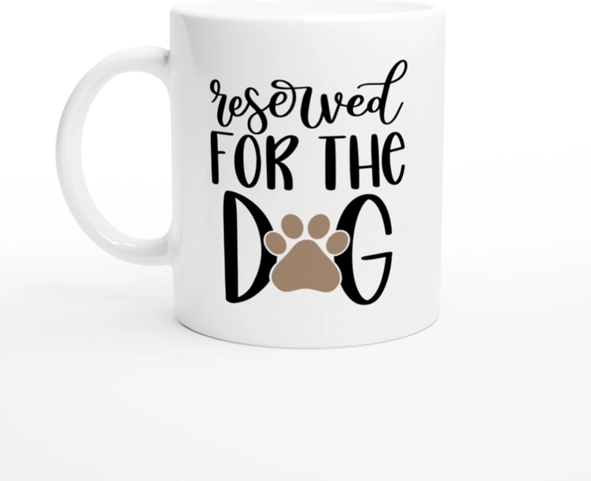 Mug En Céramique Réservé Au Chien, Design Pour Les Amoureux Des Chiens, Mug Pour Les Propriétaires De Chiens, Un Cadeau Perfect Pour Vos Proches, D015-128W, 11 Oz, 3 Mug En Céramique Réservé Au Chien, Design Pour Les Amoureux Des Chiens, Mug Pour Les Propriétaires De Chiens, Un Cadeau Perfect Pour Vos Proches, D015-128W, 11 Oz, – Image 3