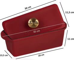 Mahlzeit Cocotte En Fonte Avec Couvercle émaillé, 3 Litres, Cherry Noire , Adaptée Au Four, Adaptée à L'induction, Double Cocotte, Rôtissoire à Canard 14 Mahlzeit Cocotte En Fonte Avec Couvercle émaillé, 3 Litres, Cherry Noire , Adaptée Au Four, Adaptée à L'induction, Double Cocotte, Rôtissoire à Canard -Fournitures De Cuisine Boutique 1200x978 1