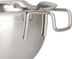 Relaxdays 2 X Melting Pot Inox - Poêle Au Bain Marie - Ø 11 Cm - Argent - Métal - Fondant -Fournitures De Cuisine Boutique 1200x988 1