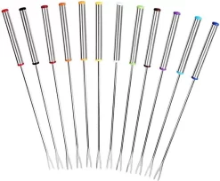 12 Pièces 24 Cm Fourchettes à Fondue En Acier Inoxydable Fourchettes à Fondue Au Fromage Avec Manche Résistant à La Chaleur Pour Fontaine à Chocolat Fondue Au Fromage Frire Des Guimauves -Fournitures De Cuisine Boutique 1200x989