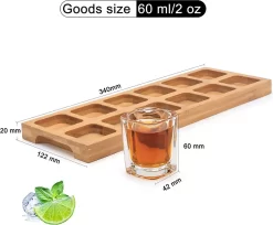Set De Verres à Shot , Porte-cocktail Et Glas à Shot , Organiseur De Planche De Service De Boissons 12 Trous Avec Verre En Crystal Transparent 12 Pièces 2 Oz/60 Ml Pour Liqueurs , Whisky, Eau De Vie , Vodka 9 Set De Verres à Shot , Porte-cocktail Et Glas à Shot , Organiseur De Planche De Service De Boissons 12 Trous Avec Verre En Crystal Transparent 12 Pièces 2 Oz/60 Ml Pour Liqueurs , Whisky, Eau De Vie , Vodka -Fournitures De Cuisine Boutique 1200x992