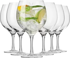 Verres à Gin Verres | Lot De 6 Pièces | 700 Ml | Collection Harmony | Idéal Pour La Maison, Le Restaurant, Les Événements Et Les Fêtes | Lave-vaisselle
