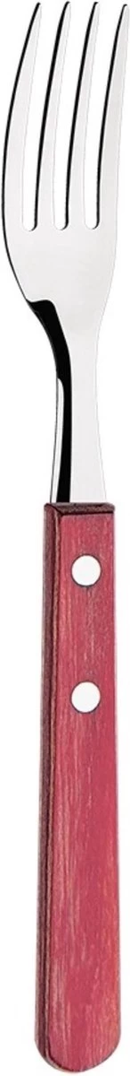 Di Solle Sollewood Jumbo Fourchette 21 Cm Acier Inoxydable Avec Composite De Bois Durable