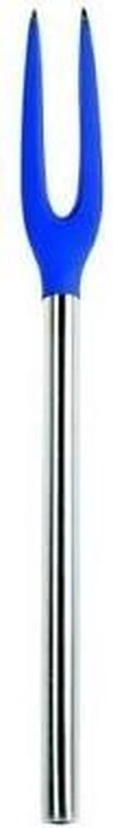 Fourchette De Cuisine Tovolo - Acier Inoxydable - Multifonctionnel - Avec Poignée En Acier Inoxydable - Bleu