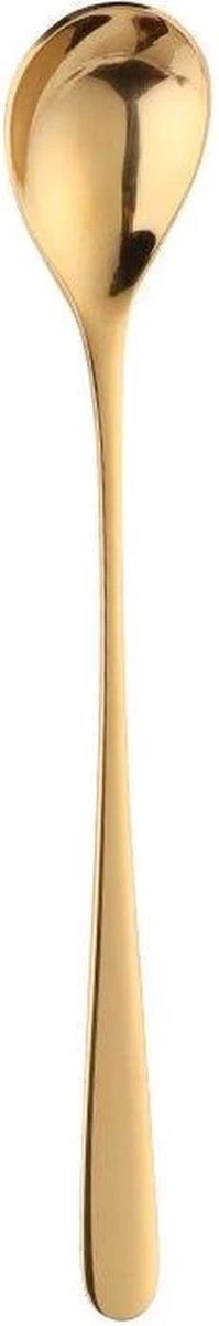 KELERINO. Cuillères Latte Macchiato - Cuillères à Yogourt, à Dessert Ou à Café En Acier Inoxydable - 20 Pièces - Or