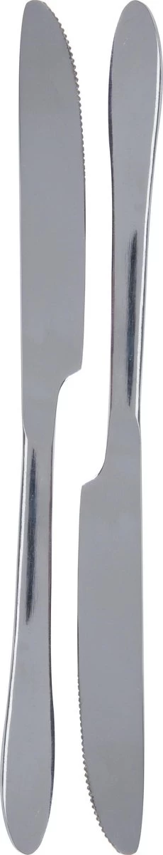 2x Couteaux Couverts De Table En Acier Inoxydable 23,5 Cm - Ustensiles De Cuisine - Set De Table - Couverts - Couteaux De Table/ Couteaux à Tartiner - Couteaux