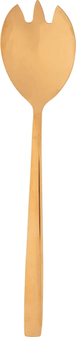 Altom Design Noble Pure Gold Ensemble Cuillère Et Fourchette à Salade - Cuillère à Salade Et Fourchette à Salade Or - Ensemble Or -Fournitures De Cuisine Boutique 271x1200