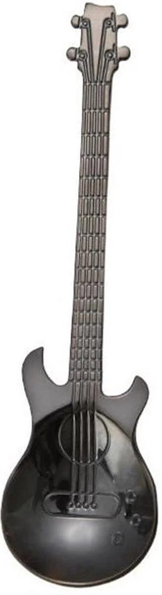 8 Cuillères à Café De Guitare - Cuillère à Café En Acier Inoxydable - Cuillère à Thé Et à Café - Noir 3 8 Cuillères à Café De Guitare - Cuillère à Café En Acier Inoxydable - Cuillère à Thé Et à Café - Noir – Image 3