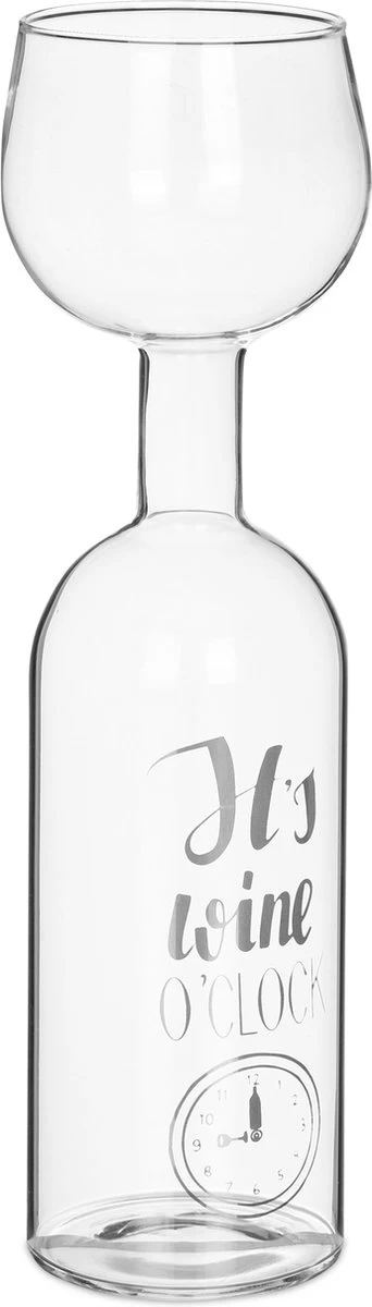 Bouteille De Vin Relaxdays Avec Verre - Y Compris Les Perles De Nettoyage - Verre à Vin Xxl - Dicton Drôle 5 Bouteille De Vin Relaxdays Avec Verre - Y Compris Les Perles De Nettoyage - Verre à Vin Xxl - Dicton Drôle – Image 5