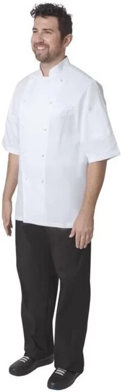 Chef Works Capri Veste De Chef Unisexe Wit EU44 - Chef Works A915- 44 - Hôtellerie Et Professionnel -Fournitures De Cuisine Boutique 373x1200