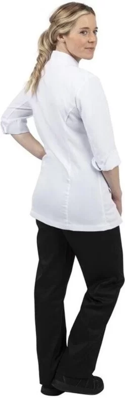Veste De Chef Whites Pour Femme - Whites Chefs Clothing BB701-L - Hôtellerie Et Professionnel -Fournitures De Cuisine Boutique 379x1200 2