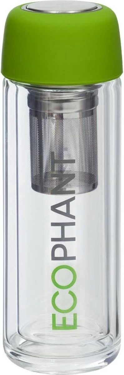 Bouteille Ecophant Tea-To- Go - Tasse à Thé à Double Paroi - Bouteille Pour Thé En Vrac - Avec Infuseur En Acier Inoxydable - Avec Passoire à Thee - Glas - 330 Ml 4 Bouteille Ecophant Tea-To- Go - Tasse à Thé à Double Paroi - Bouteille Pour Thé En Vrac - Avec Infuseur En Acier Inoxydable - Avec Passoire à Thee - Glas - 330 Ml – Image 4
