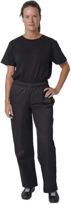Whites Vegas Pantalon De Chef Unisexe Zwart - Whites Chefs Clothing A582-3XL - Hôtellerie Et Professionnel -Fournitures De Cuisine Boutique 421x1200