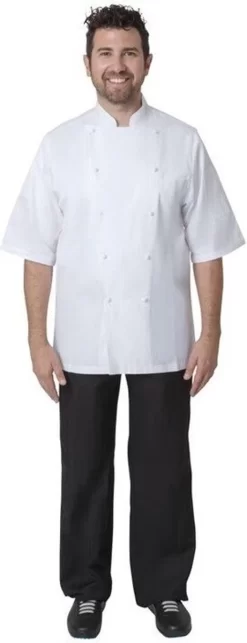 Chef Works Capri Veste De Chef Unisexe Wit EU44 - Chef Works A915- 44 - Hôtellerie Et Professionnel -Fournitures De Cuisine Boutique 461x1200 2